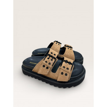 SCHMOOVE MULE STELLA BUCKLE...